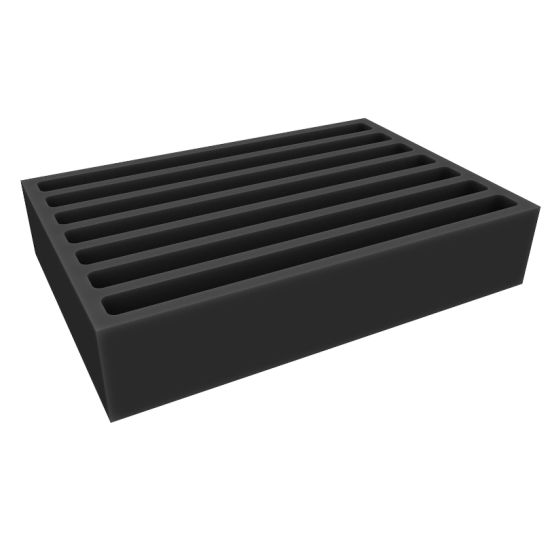 Pianka pełnego wymiaru z 7 wycięciami 370mmx25mm
